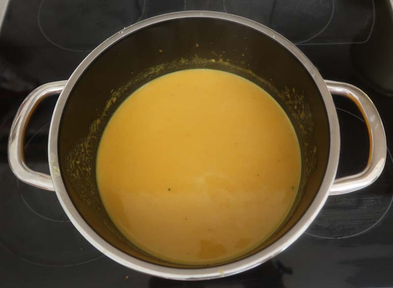 Asiat. Kürbiss. Püriert fertig
