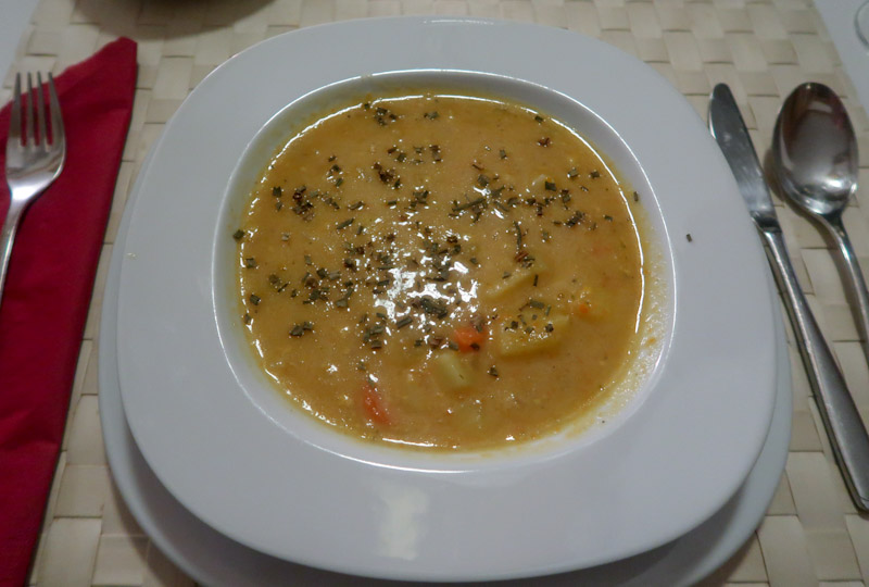 Erdäpfelsuppe Teller 1