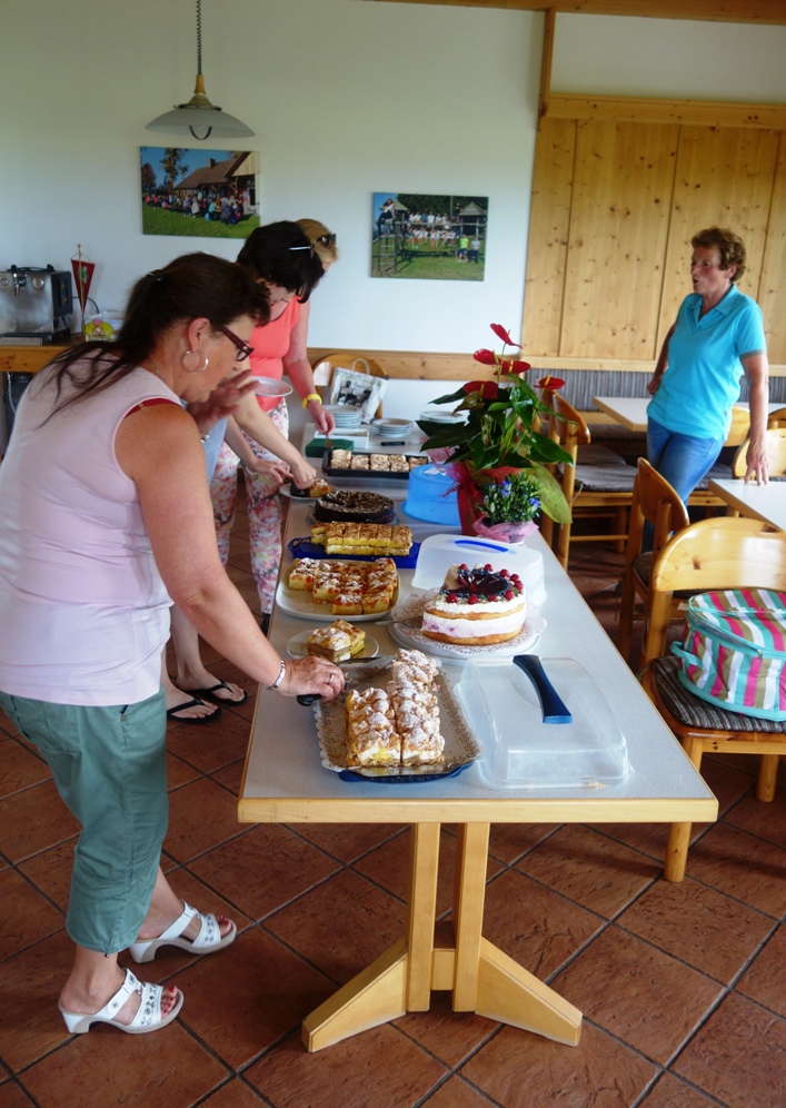 Forellenschmaus 2017 Mehlspeisenbuffet