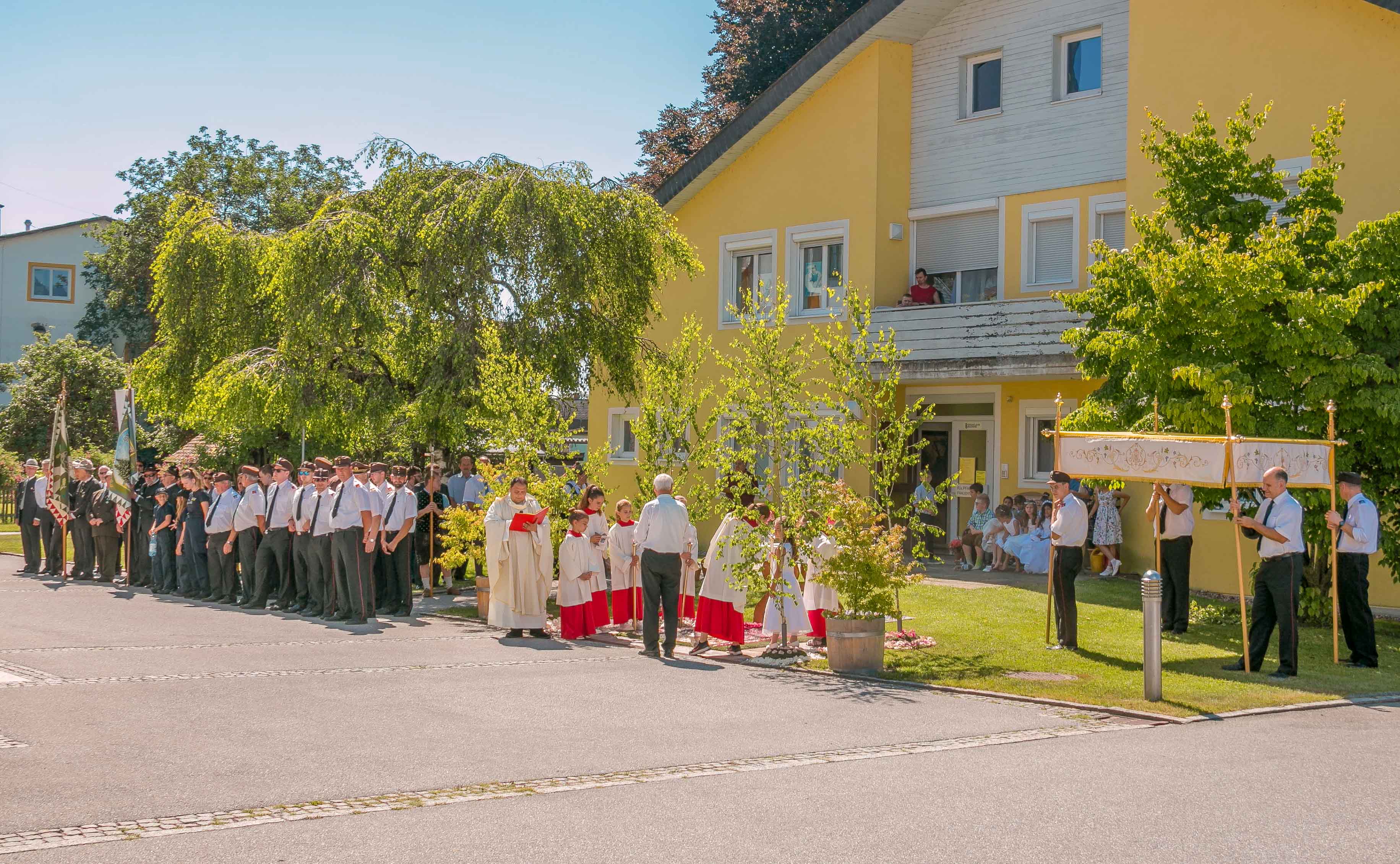 Fronleichnam Prozession Frauerntal