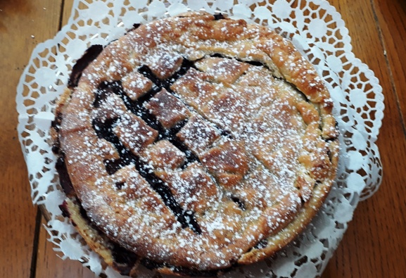 Heidlb.Pie fertig bestäubt