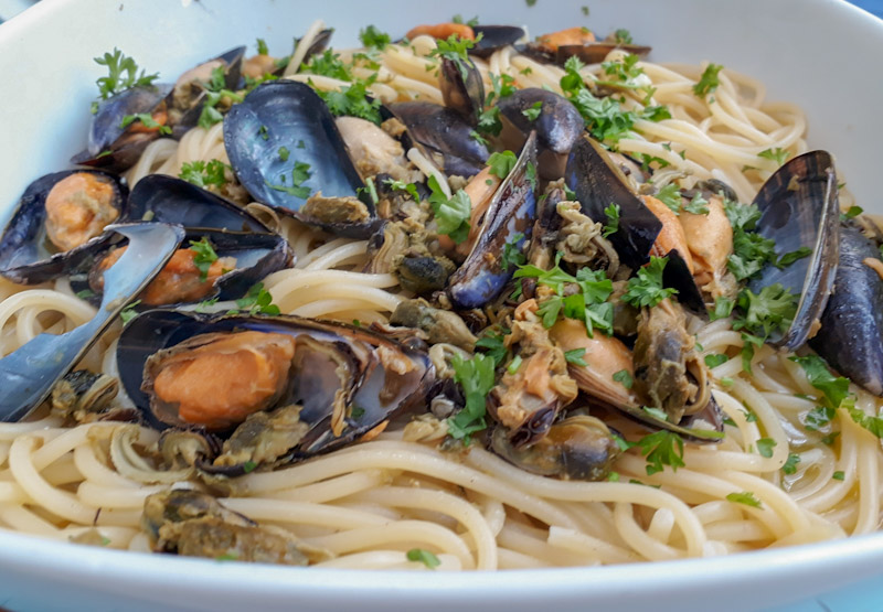 Karfreitag Sapghetti Vongole