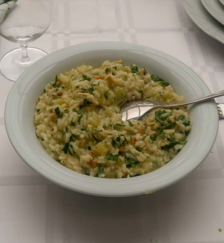 Kohlrabi Hendl Risotto