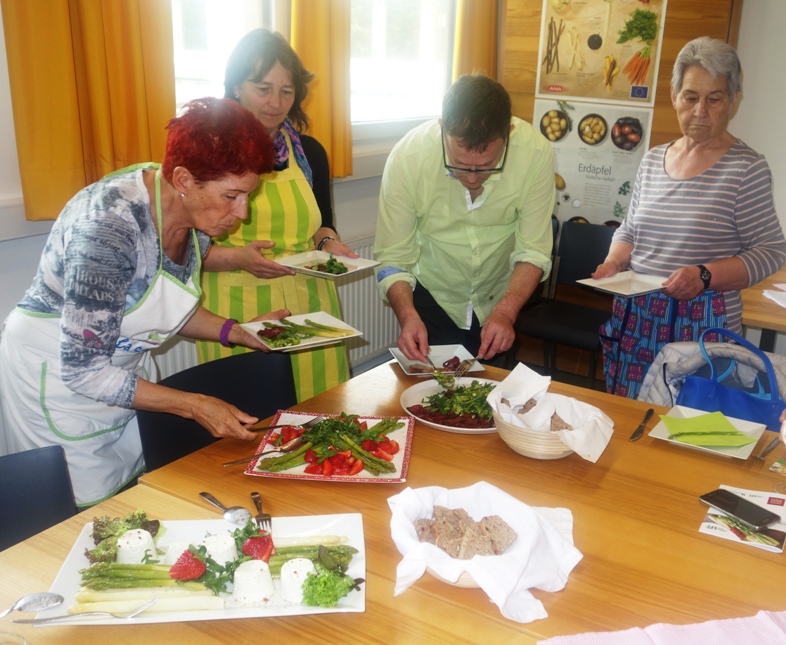 LFI Spargel Vorspeisenbuffet