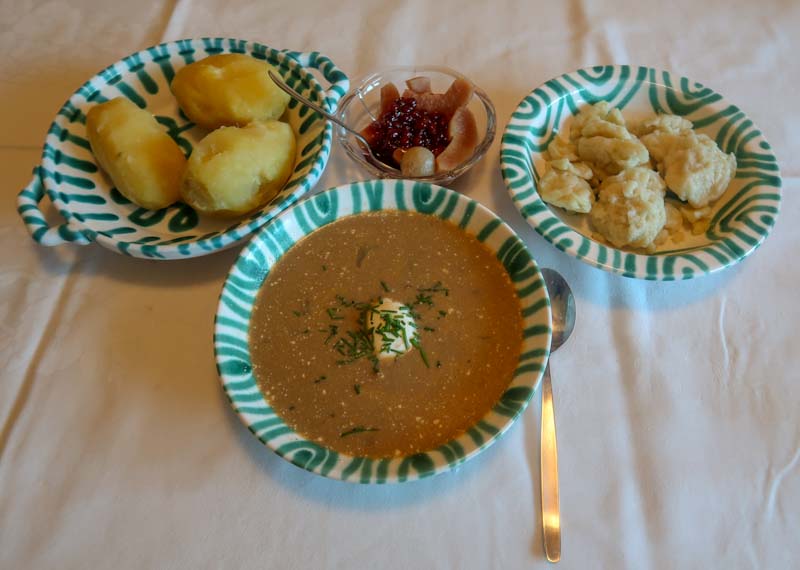 Maibock Ragout fertig auf Teller gut 