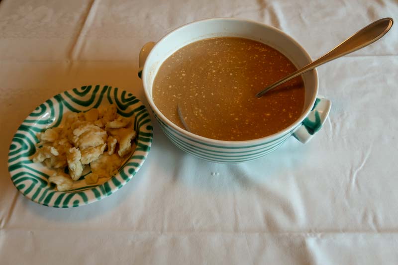 Maibock Ragout fertig in Suppenschüssel gut 