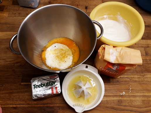 Orangen Sahnekuchen Zubereitung 1