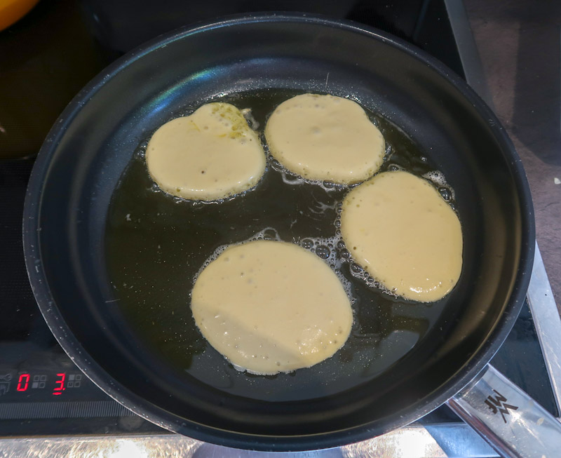 Pancakes Zubereitung 2