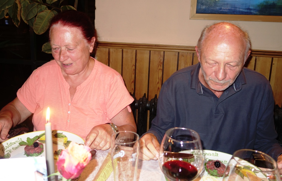 Piemont Dinner 2017 Berta und Richard