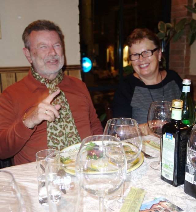 Piemont Dinner 2017 Gerti und Jakob