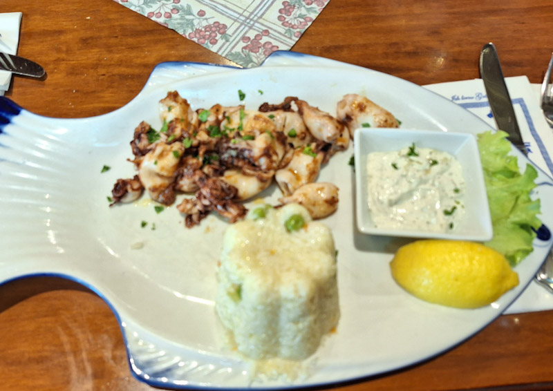 Poseidon 18.5.23 Calamari vom Grill