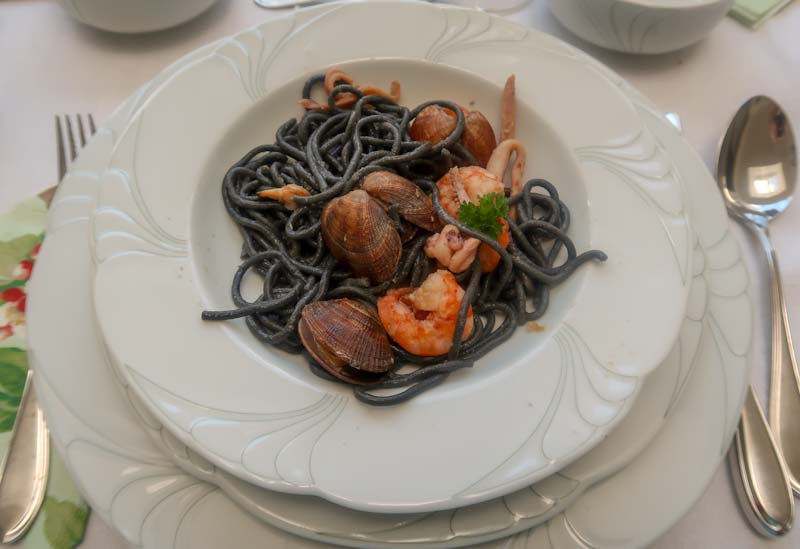 Spaghetti mit Meeresfrüchten