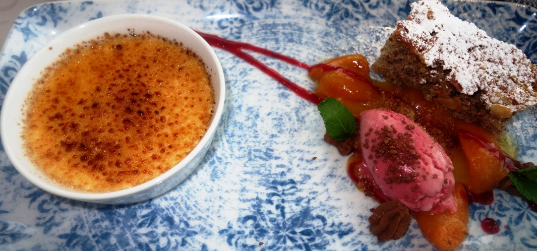 Schlossbrasserei Lavendel Creme brulee