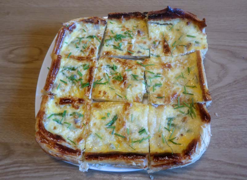 Spargel Quiche