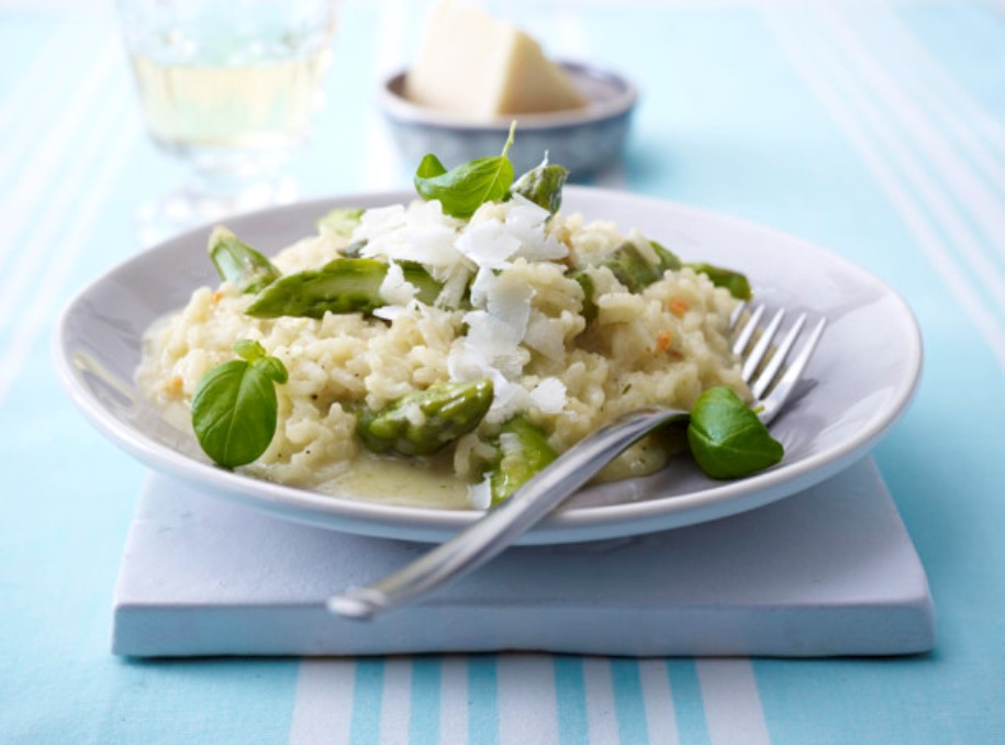Spargelrisotto Garnelen neu