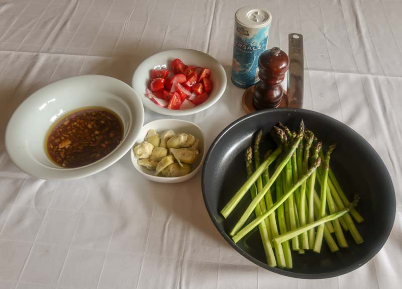 Spargelsalat Zubereitung 1 