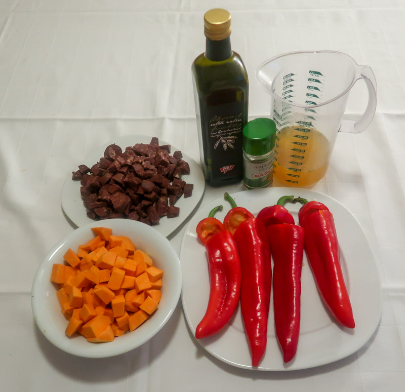 Spitzpaprika Zubereitung 