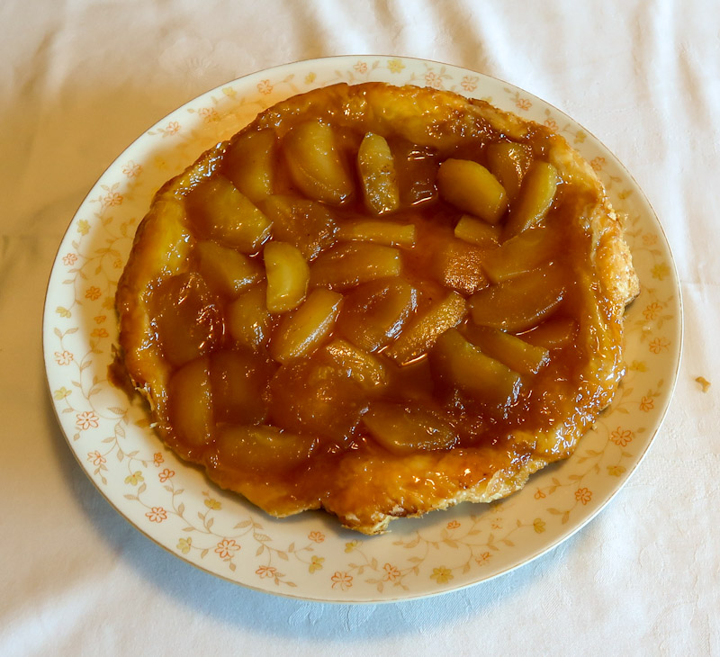 Tarte Tatin fertig 