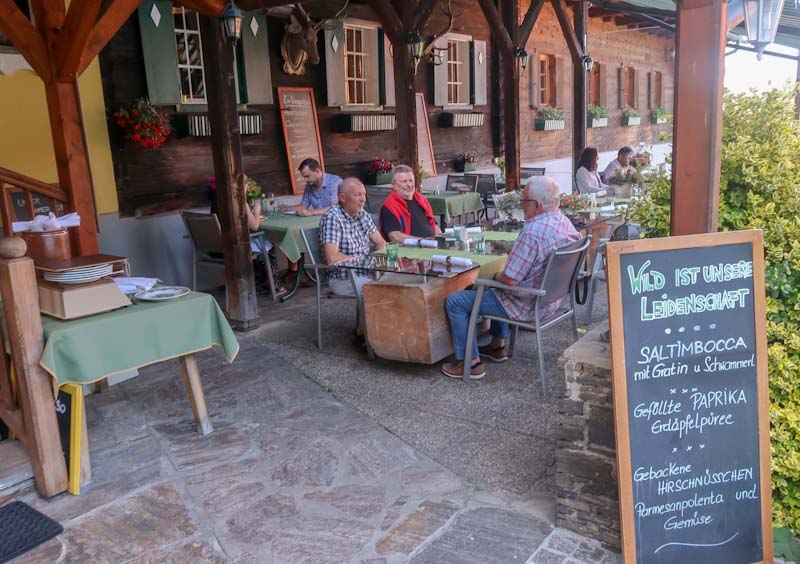 Wassermann Wirt Gastgarten