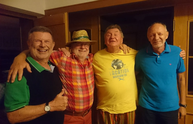 Weinrunde 22.8.20 Die Vier 4 