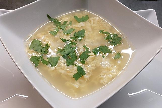 chinesische eierblumensuppe Chefkoch