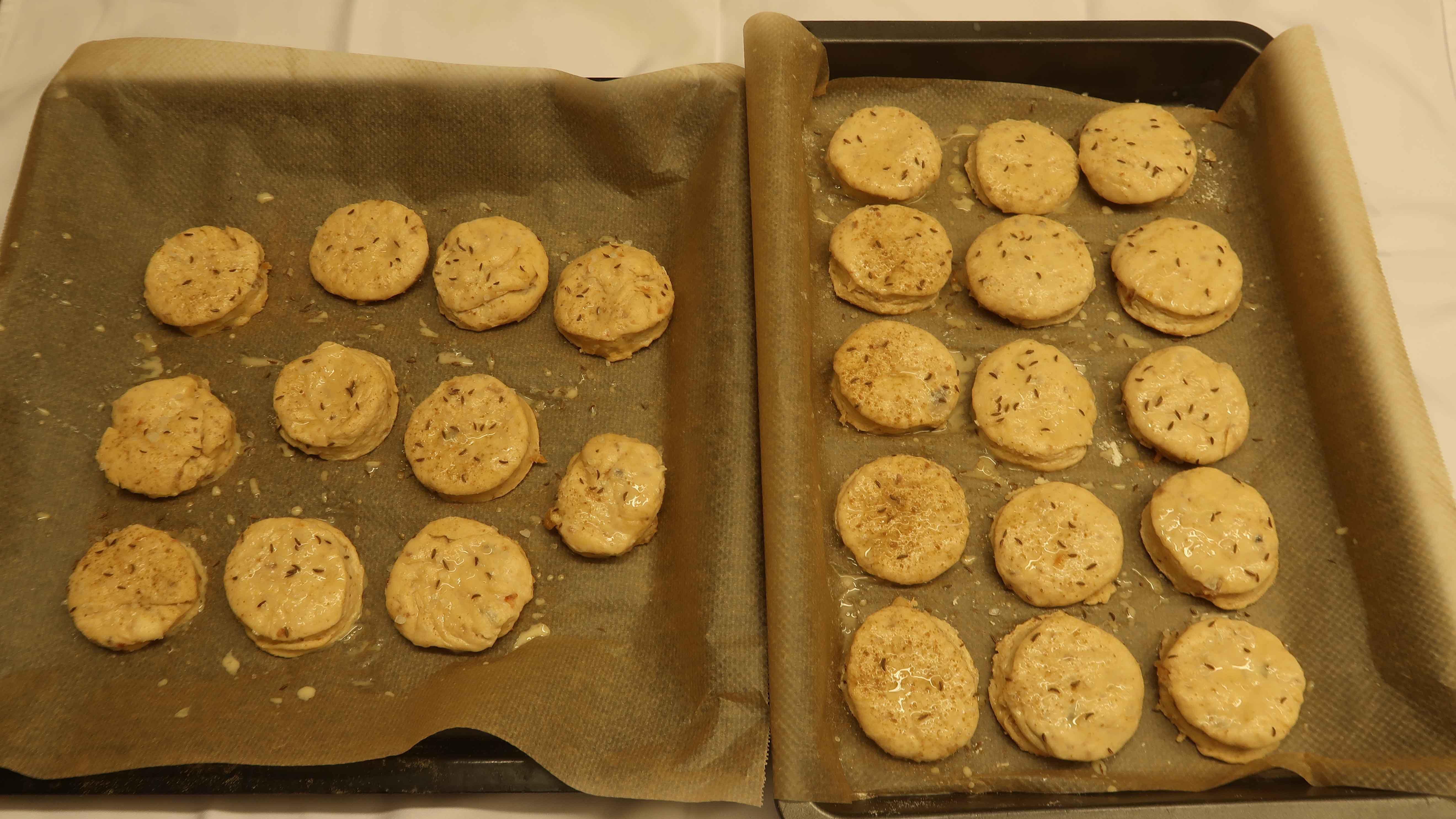 Vor dem Backen