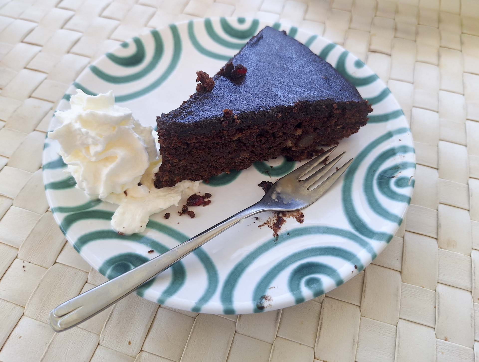Amaretini Torte mit Schlag