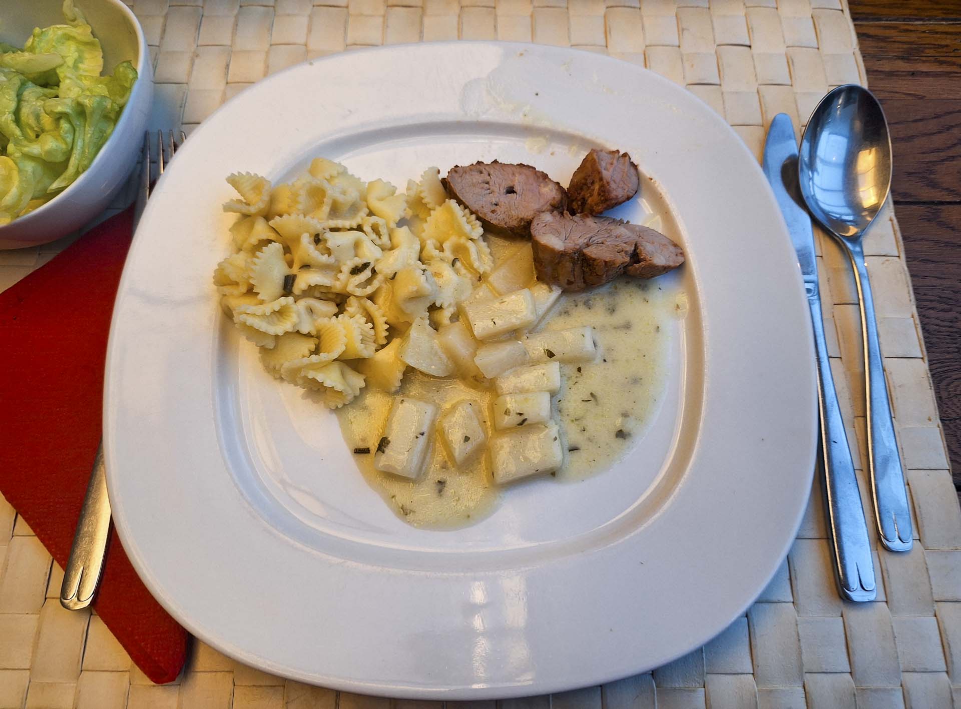 Lungenbraten Teller klein